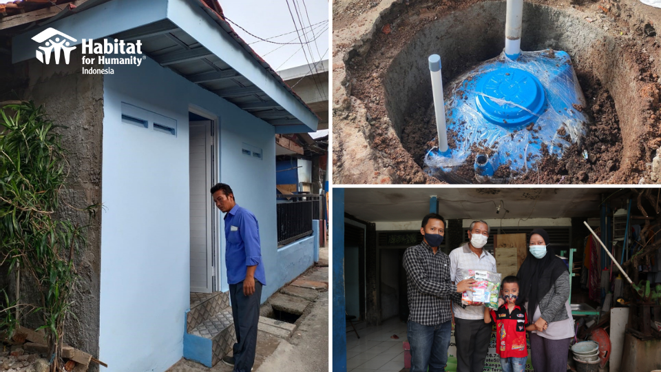 PT Mahkota Indonesia Cakung Supports Habitat for Humanity Indonesia Develop Rawa Terate Cakung Community Toilet Access