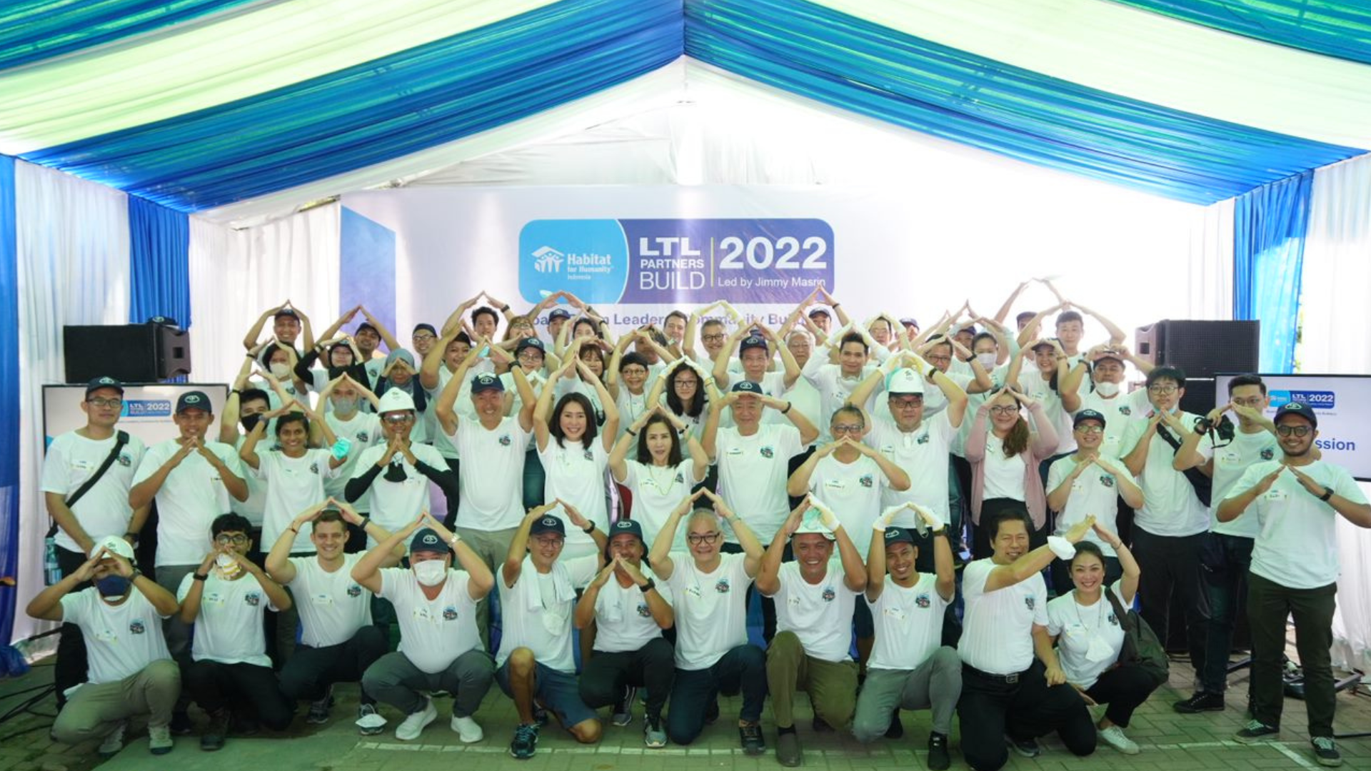 Rayakan Ulang Tahun ke-71 tahun Lautan Luas bersama Habitat Indonesia adakan Lautan Luas and Partners Build