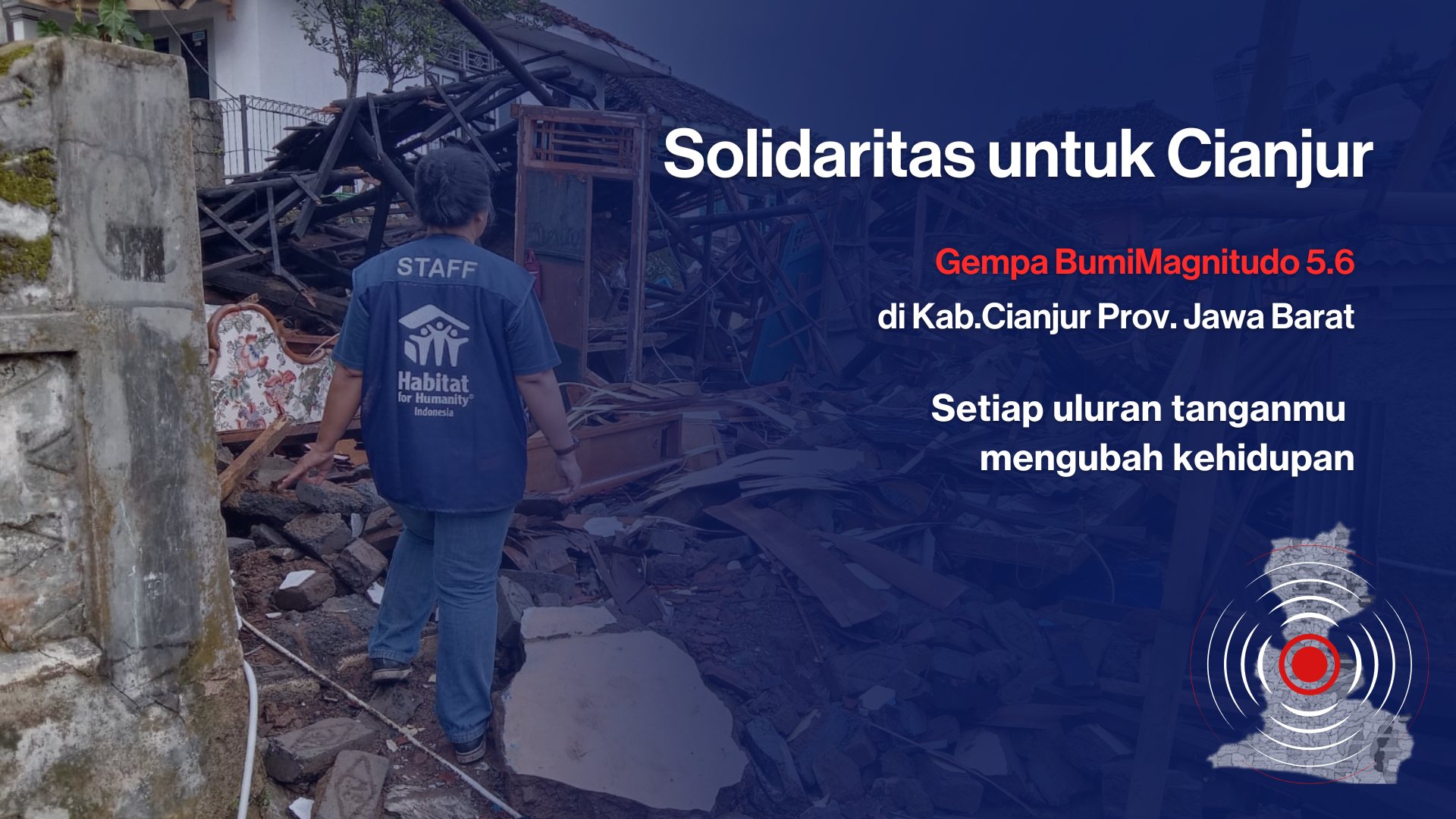 Solidaritas untuk Keluarga Penyintas Gempa Cianjur