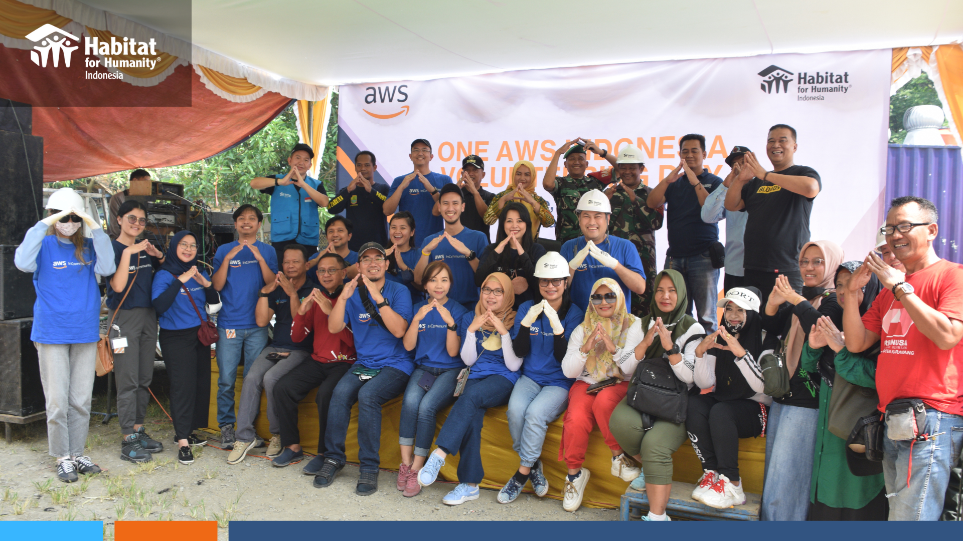 One Amazon Web Services Indonesia Volunteering day